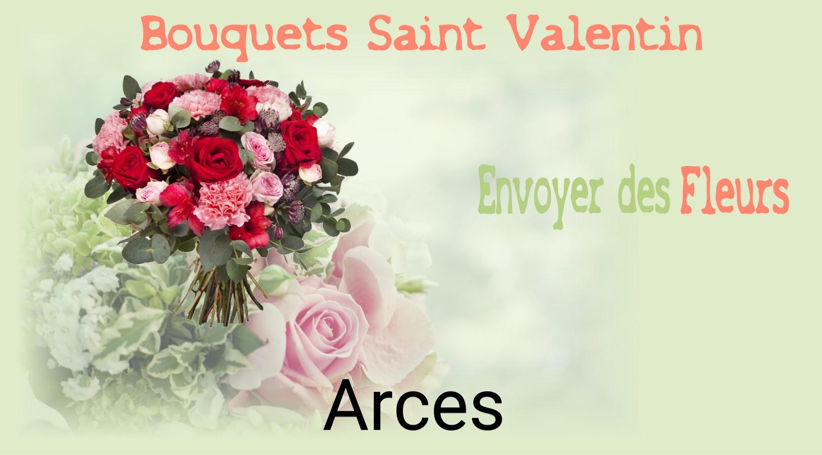 Roses de Saint-Valentin livrées à Arces